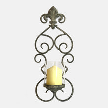 Load image into Gallery viewer, Metal Wall Candleholder
