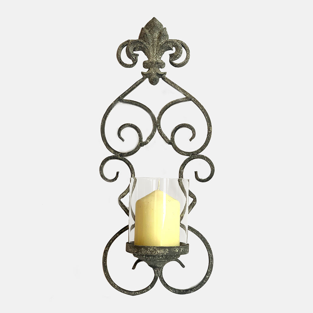 Metal Wall Candleholder