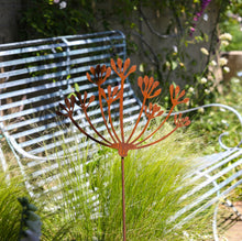 Load image into Gallery viewer, Rusty Fennel Garden Sculpture
